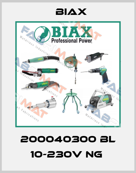200040300 BL 10-230V NG  Biax