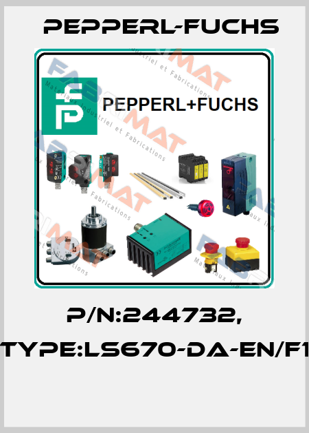 P/N:244732, Type:LS670-DA-EN/F1  Pepperl-Fuchs