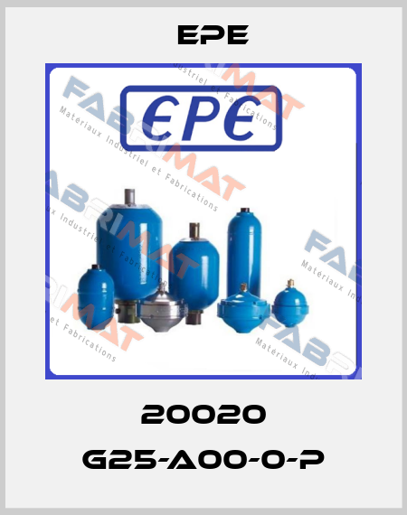 20020 G25-A00-0-P Epe