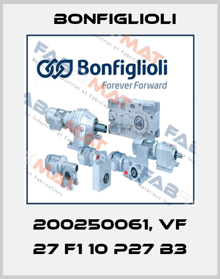 200250061, VF 27 F1 10 P27 B3 Bonfiglioli