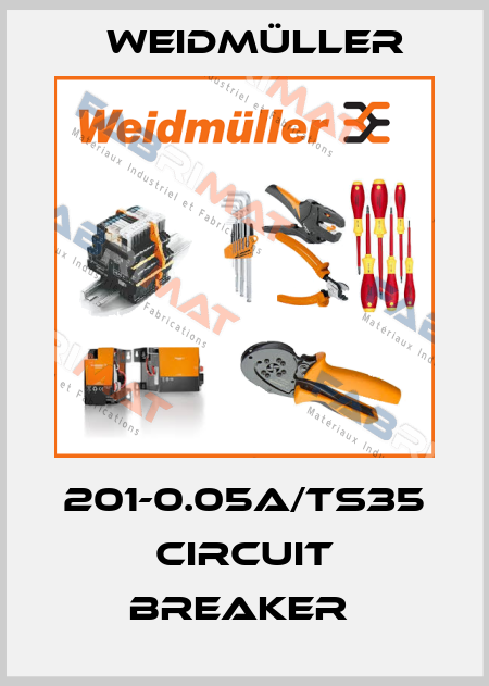 201-0.05A/TS35 CIRCUIT BREAKER  Weidmüller