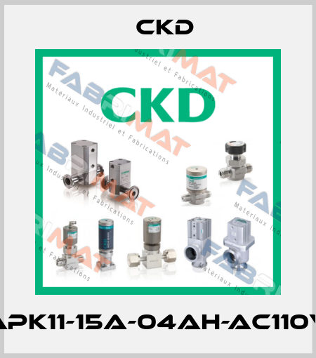 APK11-15A-04AH-AC110V Ckd