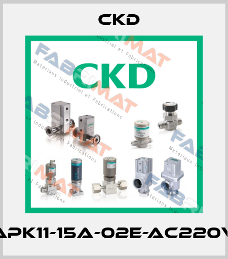 APK11-15A-02E-AC220V Ckd