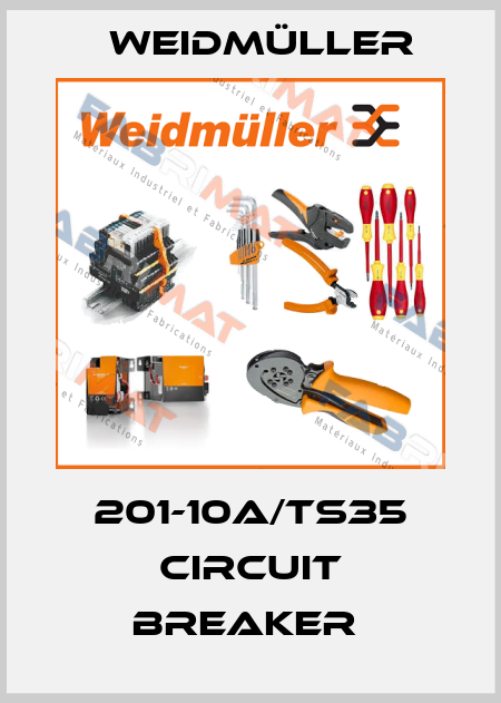 201-10A/TS35 CIRCUIT BREAKER  Weidmüller
