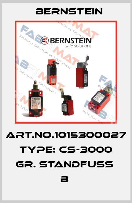 Art.No.1015300027 Type: CS-3000 GR. STANDFUSS        B  Bernstein