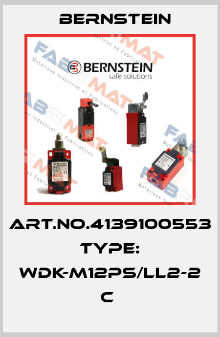 Art.No.4139100553 Type: WDK-M12PS/LL2-2              C  Bernstein