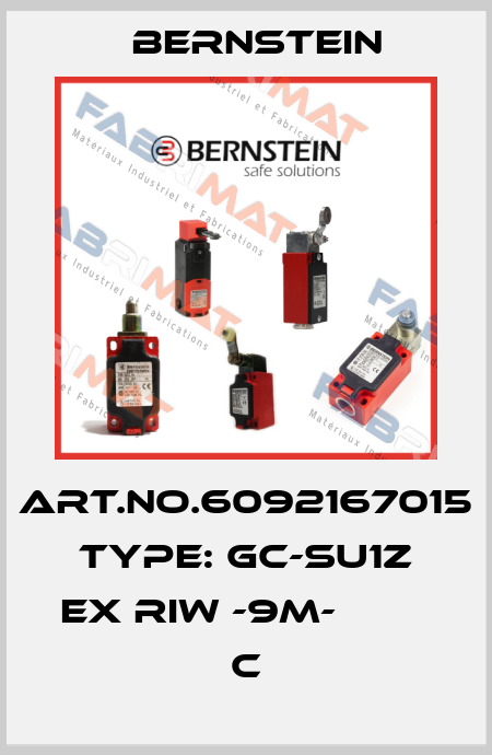 Art.No.6092167015 Type: GC-SU1Z EX RIW -9M-          C Bernstein