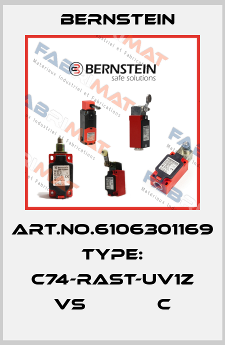 Art.No.6106301169 Type: C74-RAST-UV1Z VS             C Bernstein