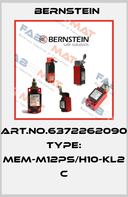 Art.No.6372262090 Type: MEM-M12PS/H10-KL2            C Bernstein