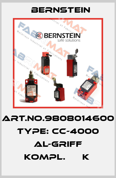 Art.No.9808014600 Type: CC-4000 AL-GRIFF KOMPL.      K  Bernstein