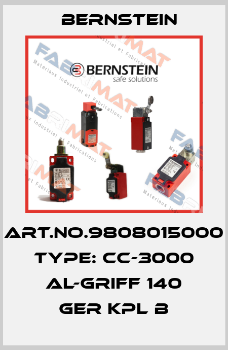 Art.No.9808015000 Type: CC-3000 AL-GRIFF 140 GER KPL B Bernstein
