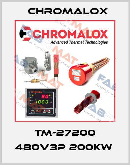 TM-27200 480V3P 200KW  Chromalox