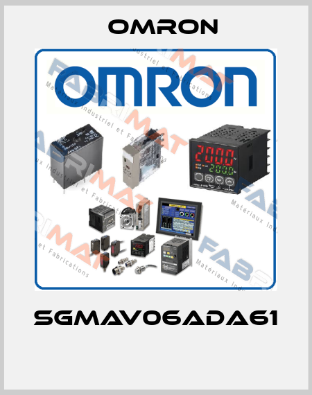 SGMAV06ADA61  Omron