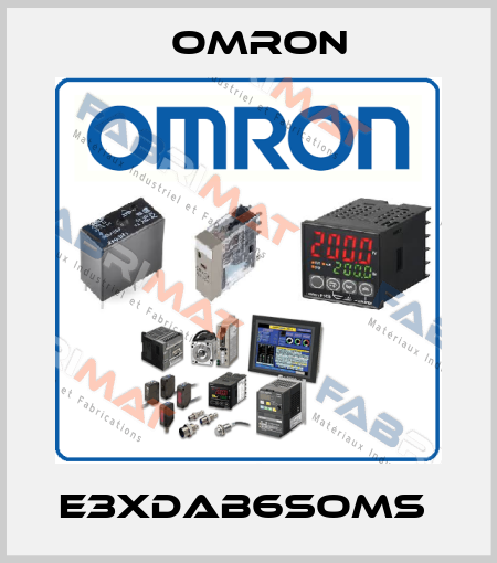 E3XDAB6SOMS  Omron