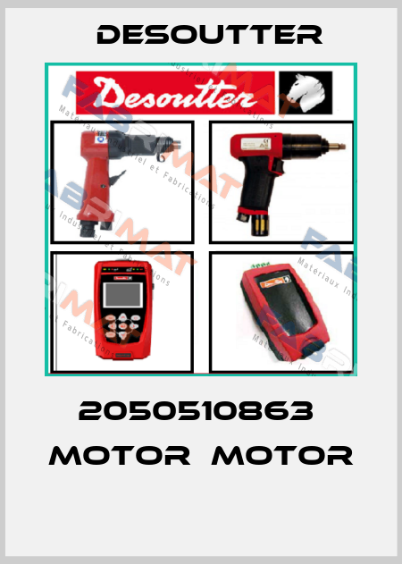 2050510863  MOTOR  MOTOR  Desoutter
