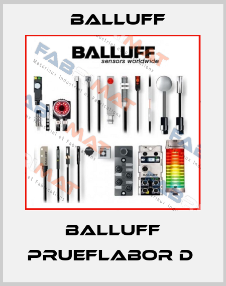 Balluff Prueflabor D  Balluff