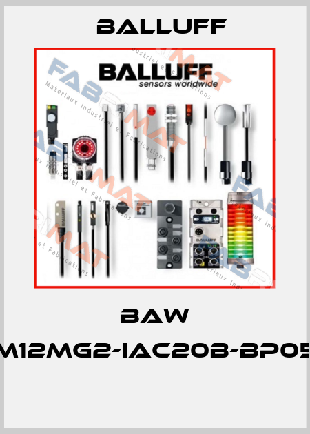 BAW M12MG2-IAC20B-BP05  Balluff