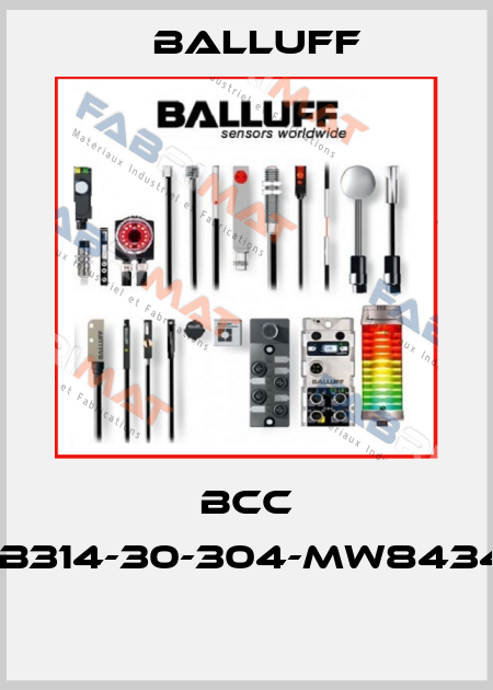BCC B314-B314-30-304-MW8434-020  Balluff