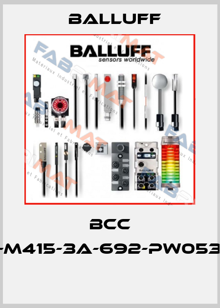 BCC M425-M415-3A-692-PW0534-003  Balluff