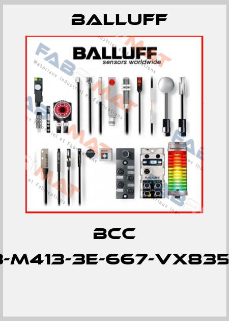 BCC VB63-M413-3E-667-VX8350-015  Balluff