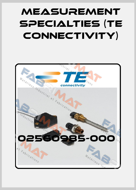 02560985-000  Measurement Specialties (TE Connectivity)