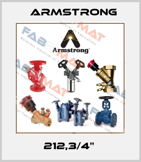 212,3/4"  Armstrong