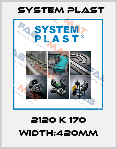 2120 K 170 WIDTH:420MM System Plast