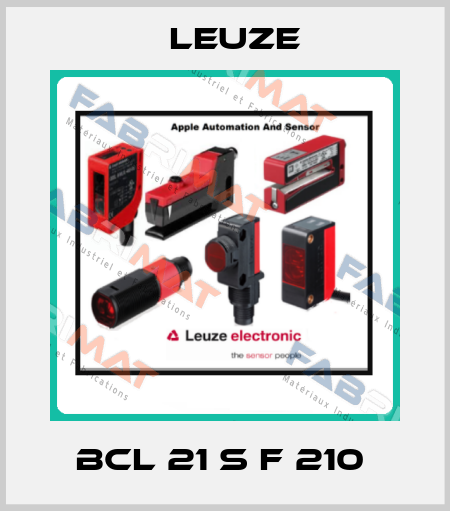 BCL 21 S F 210  Leuze