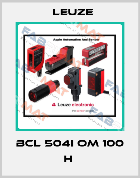 BCL 504i OM 100 H  Leuze