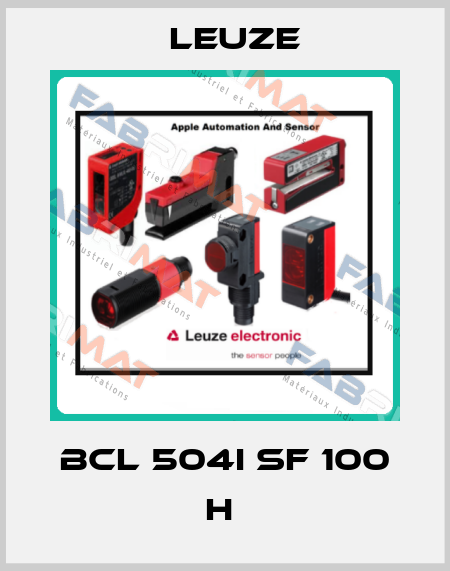 BCL 504i SF 100 H  Leuze
