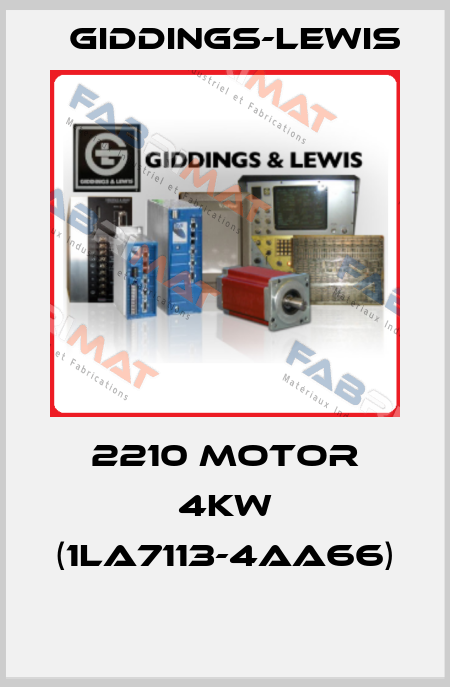 2210 MOTOR 4KW (1LA7113-4AA66)  Giddings-Lewis