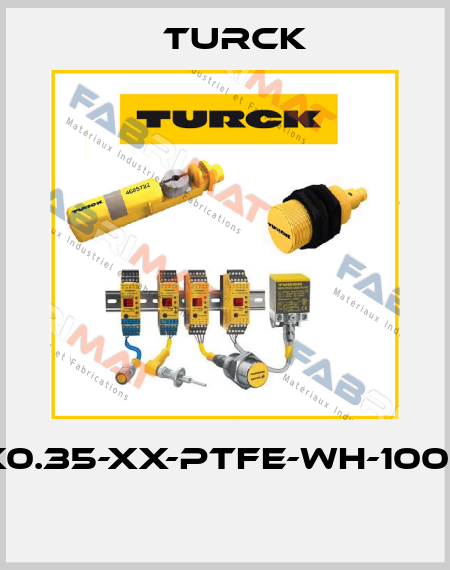 CABLE5X0.35-XX-PTFE-WH-100M/S2430  Turck
