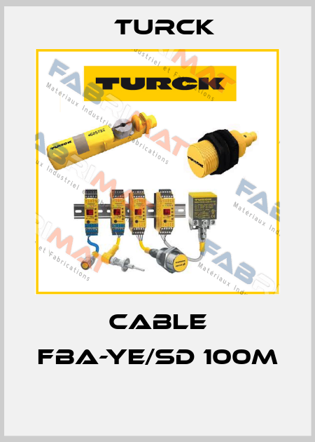 CABLE FBA-YE/SD 100M  Turck