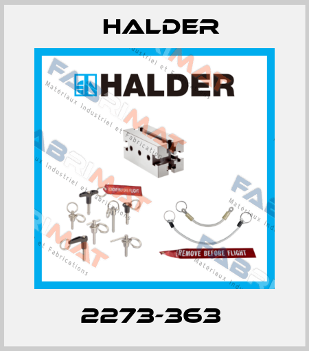 2273-363  Halder