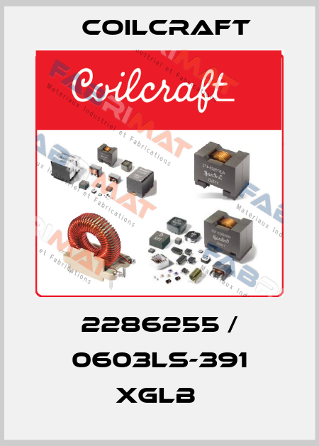 2286255 / 0603LS-391 XGLB  Coilcraft
