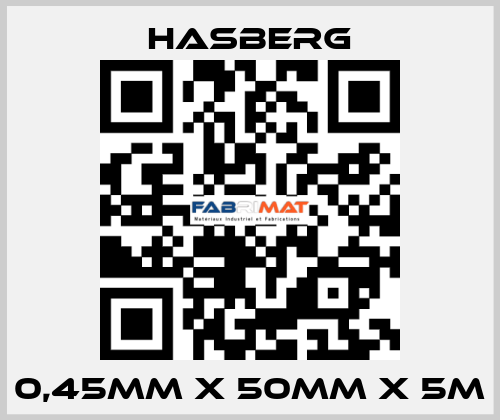 0,45MM X 50MM X 5M Hasberg
