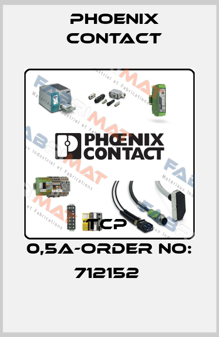 TCP  0,5A-ORDER NO: 712152  Phoenix Contact