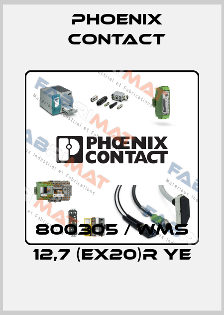 800305 / WMS 12,7 (EX20)R YE Phoenix Contact