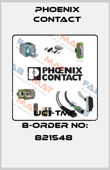 UC1-TMF 8-ORDER NO: 821548  Phoenix Contact