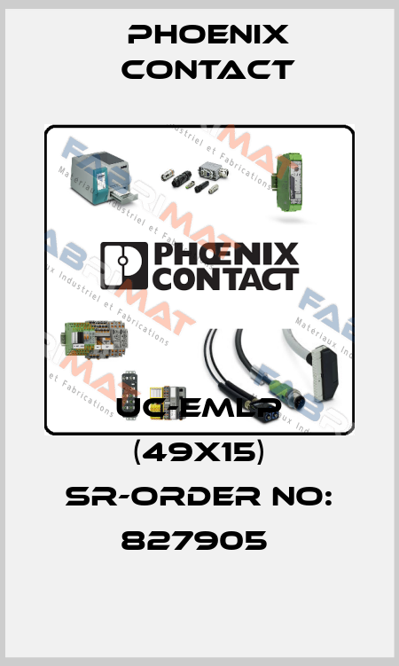 UC-EMLP (49X15) SR-ORDER NO: 827905  Phoenix Contact