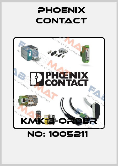 KMK 3-ORDER NO: 1005211  Phoenix Contact