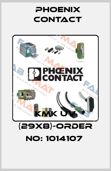 KMK UV (29X8)-ORDER NO: 1014107  Phoenix Contact
