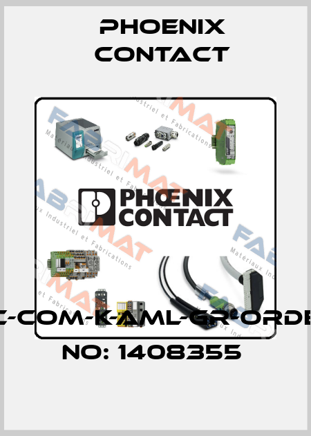 HC-COM-K-AML-GR-ORDER NO: 1408355  Phoenix Contact