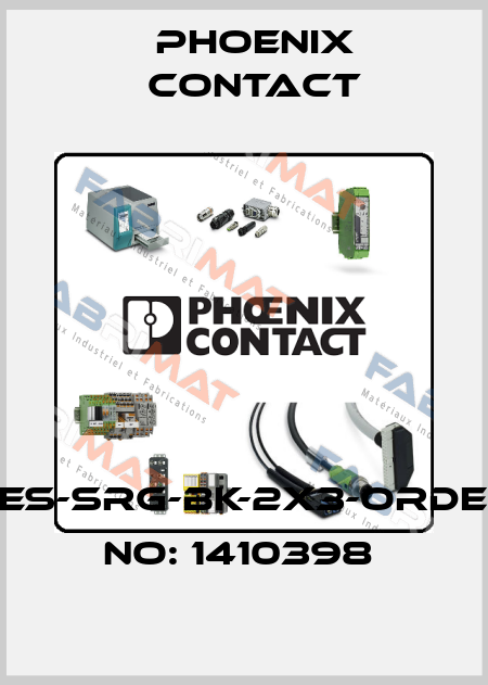 CES-SRG-BK-2X3-ORDER NO: 1410398  Phoenix Contact