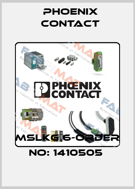 MSLKG 6-ORDER NO: 1410505  Phoenix Contact