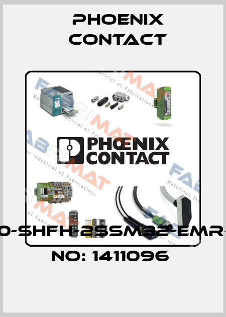 HC-HPR-B10-SHFH-2SSM32-EMR-BK-ORDER NO: 1411096  Phoenix Contact