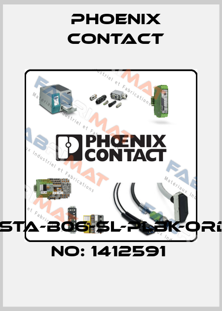 HC-STA-B06-SL-PLBK-ORDER NO: 1412591  Phoenix Contact