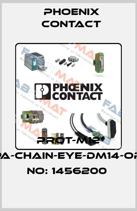 PROT-M12 MS-PA-CHAIN-EYE-DM14-ORDER NO: 1456200  Phoenix Contact