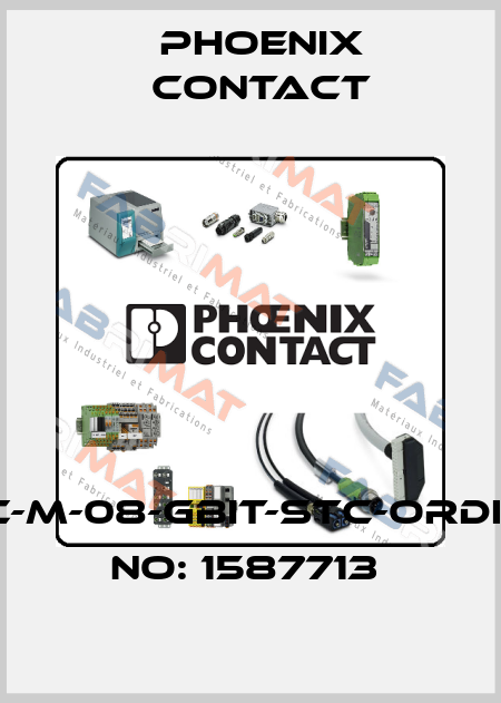 HC-M-08-GBIT-STC-ORDER NO: 1587713  Phoenix Contact