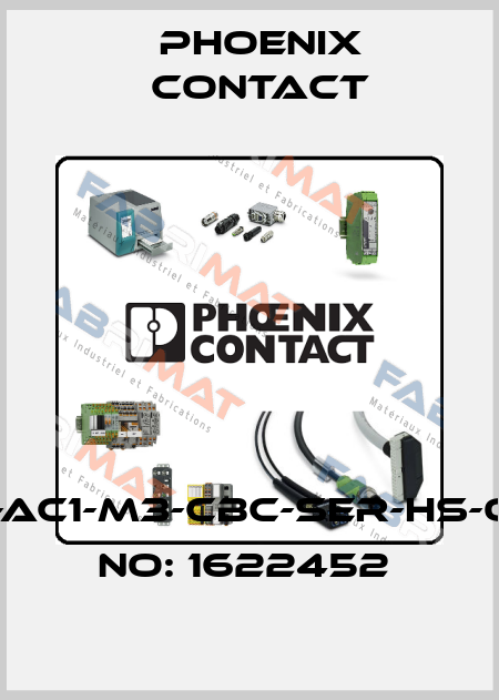 EV-CC-AC1-M3-CBC-SER-HS-ORDER NO: 1622452  Phoenix Contact